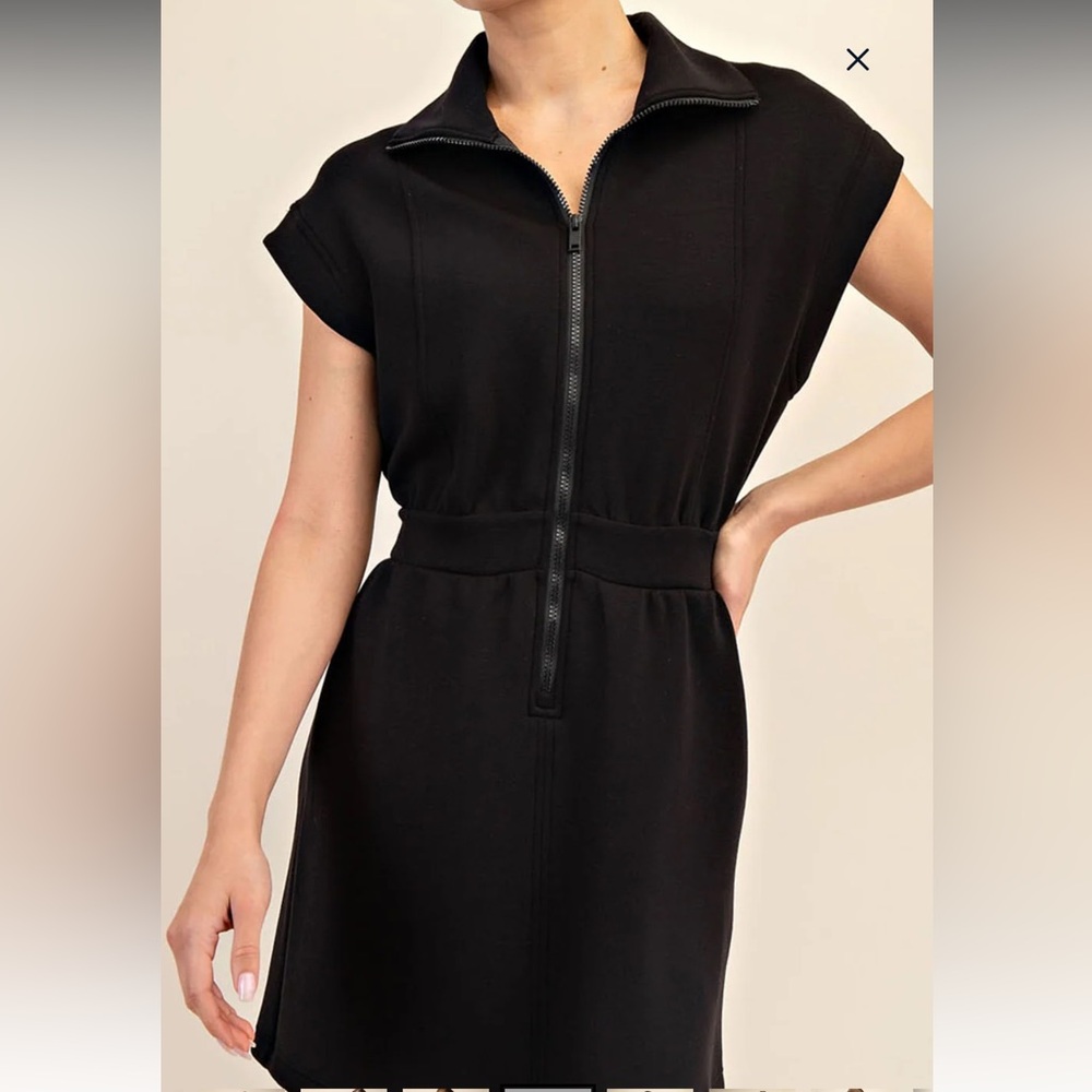 Scuba Sleeveless Dress